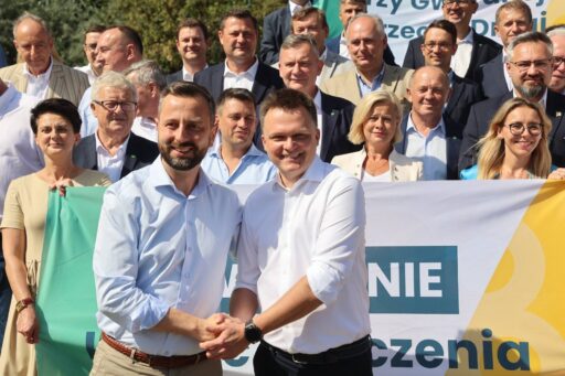 Szymon Hołownia zaprezentował kandydatów Polski 2050 Szymona Hołowni w&nbsp;wyborach parlamentarnych