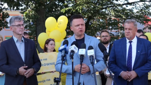 Szymon Hołownia: Trzecia Droga jedzie tam, gdzie opozycja demokratyczna nie dotarła 4 i&nbsp;8 lat temu