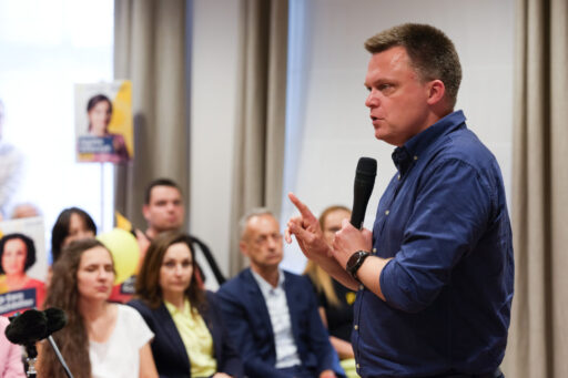 Szymon Hołownia: Kościół i&nbsp;Państwo na&nbsp;swoich miejscach