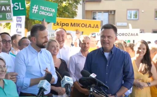 Trzecia Droga z trzecim wynikiem w prawyborach w Wieruszowie!