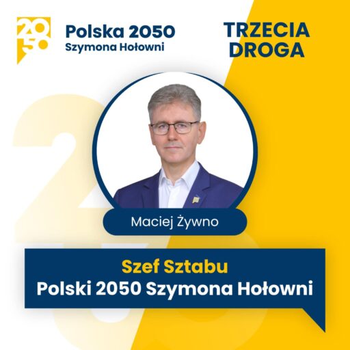 Maciej Żywno na&nbsp;czele sztabu wyborczego!