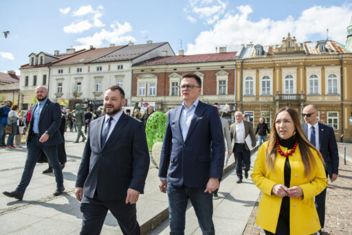 Szymon Hołownia w&nbsp;Małopolsce