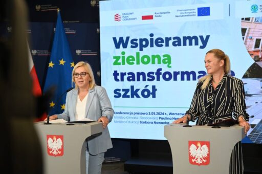 Blisko 1,3 miliarda złotych z&nbsp;KPO wspiera zieloną transformację polskich szkół