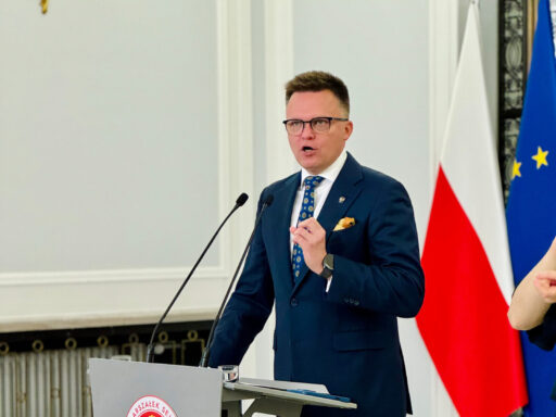 Państwo musi reagować na&nbsp;fakty, nie na&nbsp;plotki. Marszałek Szymon Hołownia o&nbsp;ważności wyborów prezydenckich.