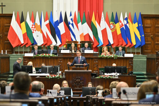 Marszałek Sejmu Szymon Hołownia: „Unia Europejska musi znów być przestrzenią wolności, a nie biurokracji”